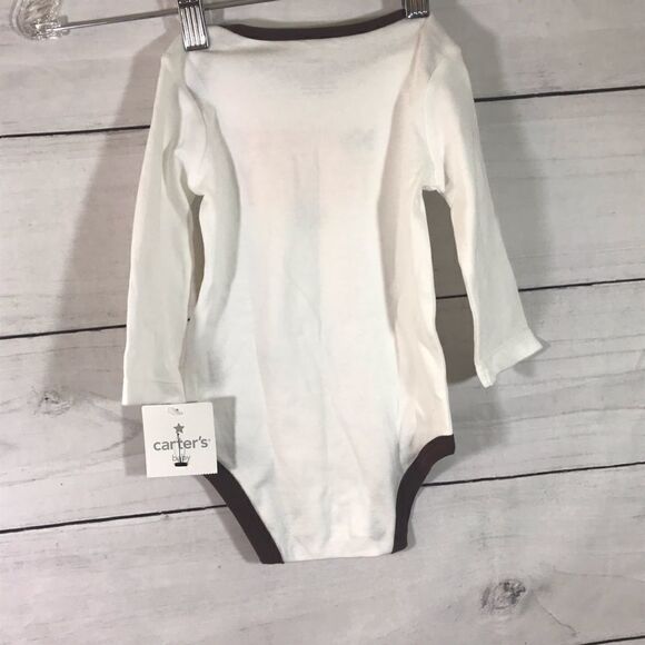 NEW! Carters "My First Turkey Day" Bodysuit-9 M - Picture 5 of 8